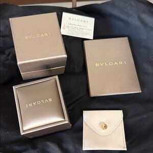 Bulgari Gold-Toned Box